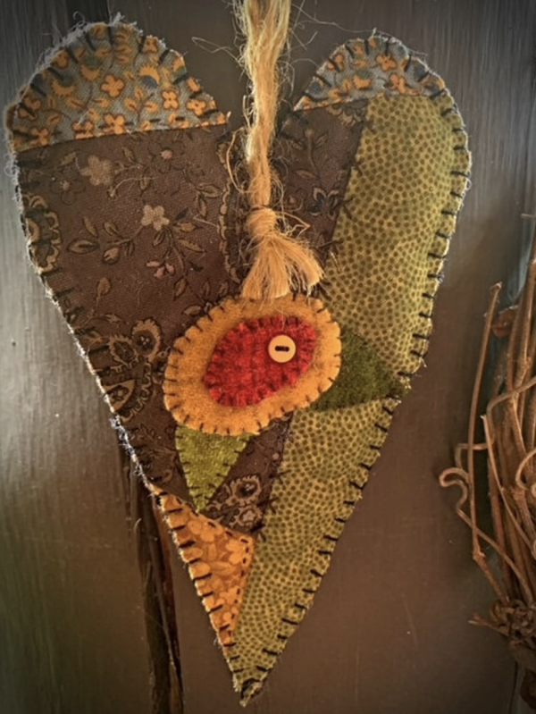 (02/07/25) FEBRUARY WOMEN'S CIRCLE • BEDAZZLED FABRIC HEARTS - Image 6